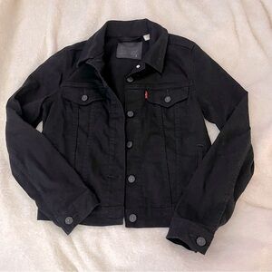 Black Denim Levi’s Jacket